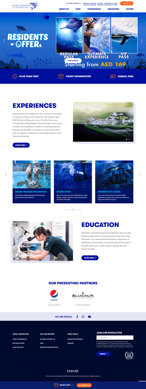 Dubai Aquarium & Underwater Zoo